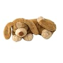 Comfort Pals Dog Real Feel Heart- Brown(9")