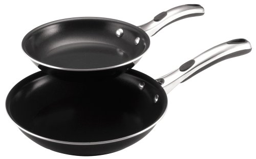 Farberware Select 8-Inch and 10-Inch Skillets, Black