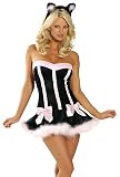 Sex Kitten - Women's Sexy Kitten Costume Lingerie Outfit