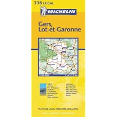 Gers/Lot-et-Garonne (Michelin Local Maps)