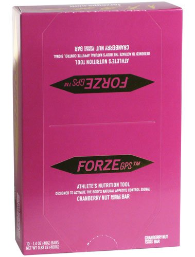 Pacific Health Forze GPS - Cranberry Nut Bars - 10-1.4-Ounce Bars - Box