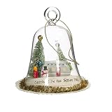 Christmas In The Trailer Park Glass Dome Christmas Ornament #922125