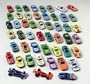 50 PC Race Car Set - Metal Plastic Die Cast Cars