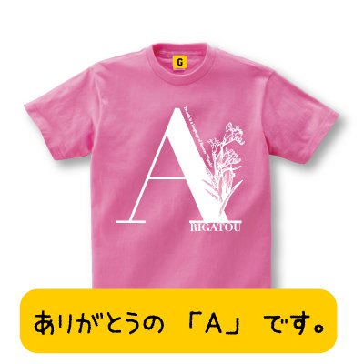 【メッセージ Tシャツ】 ARIGATOU TEE 【 ARIGATOU 】