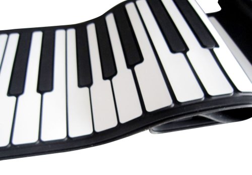 MIDI Electronic Roll Up Soft 61 Keys Music 3D Keyboard Piano product image