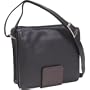 Derek Alexander Leather Alternatives Full Flap Organizer - Black