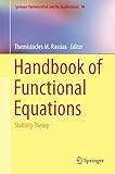 Handbook of functional equations : stability theory
