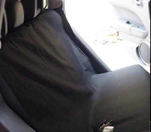 GloMarket Dog Seat Covers Back Seat Protection Fits Most Cars Trucks and SUVs (Black)