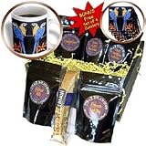 Steve Shachter Art - BLUE GOLD MACAWS - Coffee Gift Baskets - Coffee Gift Basket