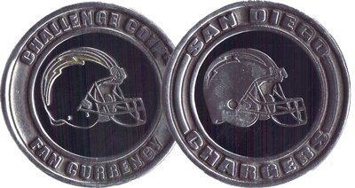 NFL San Diego Chargers Challenge Coin Poker Card Cover