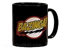 Big Bang Theory Bazinga logo coffee mug (black)