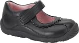 Infant Girls' Stride Rite Eliza Stage 3 (4 W Infant in Black Fullgrain Leather)