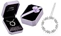 MOM Forever Crystal Infinity Circle Necklace - Gift Boxed