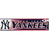 New York Yankees - Logo & Name Bumper Sticker MLB Pro Baseball