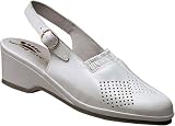 Spring Step Women's Gina Sandals,White Leather,EU 40 M