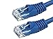 Monoprice 3FT 24AWG Cat6 550MHz UTP Ethernet Bare Copper Network Cable - Blue