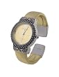 Geneva Platinum Women's Decorative Finish Gold Face Watch��