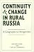 Books : Continuity And Change In Rural Russia A Geographical Perspective