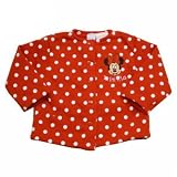 Disney Minnie Mouse Baby Red Button-up Sweater