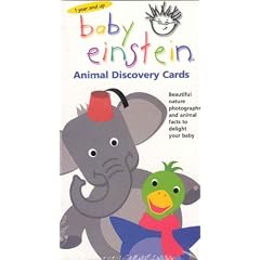 Baby Einstein: Animal Discovery Cards: Beautiful Nature Photographs and Animal Facts to Delight Your Tots (Baby Einstein)