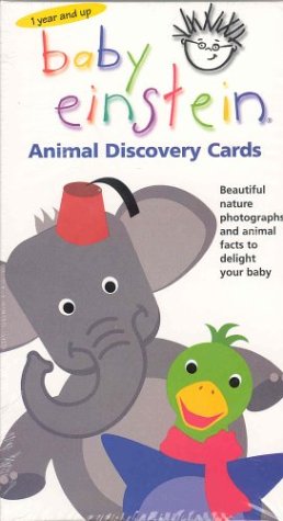Books: Baby Einstein. Animal Discovery Cards . Beautiful Nature Photographs and Animal Facts to Delight Your Baby  Baby Einstein 
