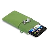 Poche kangourou MOFI pour Samsung Galaxy SII / S2, VERT
