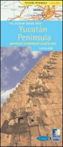 City Travel Guides Discounted  Books : Yucatan Peninsula Map by Rough Guides (Rough Guide Country/Region Map)