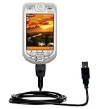 Classic Straight USB Cable for the Verizon PPC XV6600 with Power Hot Sync and Charge capabilities - Gomadic Brand w/ TipExchange Technology