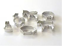 Farm Animal Cookie Cutters - Set of 6