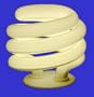 24 Mini Compact Fluorescent Light Bulbs 15w=75w