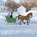 Pattern for One-Horse Open Sleigh