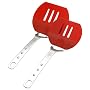 MIU Flexible Pancake Spatulas, Red (Set of 2)
