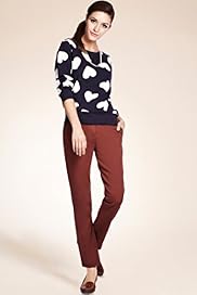 Pure Cotton Heart Print Sweatshirt