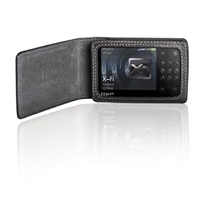 Creative Labs Leather Case for Zen X-Fi (Black) by Creative Labs