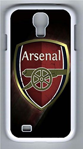 S4 Case, Galaxy S4 Case, Customize Samsung Galaxy S4 Hard Plastic White Protective Case Shock-Absorption Bumper Case for New Galaxy S4 - Arsenal Fc