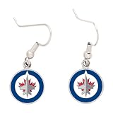 NHL Winnipeg Jets Logo Wire Earrings