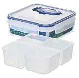 Produkt-Bild: EMSA CLIP & CLOSE Frischhaltedose, quadratisch 0,7 L