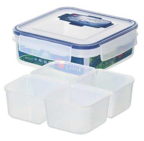 EMSA CLIP & CLOSE Frischhaltedose, quadratisch 0,7 L Preisvergleich