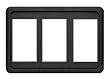 Blue Sea 8259 Contura 3 Position Mounting Panel
