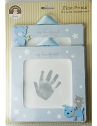 Home: Babys First Prints Kit (Handprint and Footprint) (Light Blue Frames) - Carter's