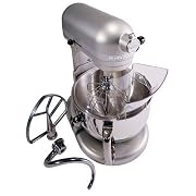 KitchenAid KP26M1XNP Professional 600 Series 6-Quart Stand Mixer, Nickel Pearl
