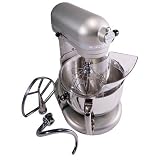 KitchenAid KP26M1XNP Professional 600 Series 6-Quart Stand Mixer, Nickel Pearl