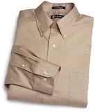 Chaps Wrinkle Free Twill Solid Long Sleeve Shirt