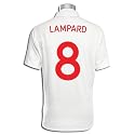 England National Team 2009-10 LAMPARD #8 Home Soccer Jersey (Size Large)
