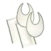 Apparel : Tadpoles Organic Cotton 4-pc. Burp Cloth and Bib Set - Sage