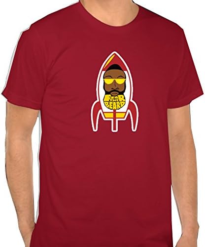 Houston Rockets James Harden Fear the Beard Men's Shirt Red X-Large
