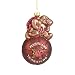 Maryland Terps NCAA Glass Mascot Basketball Ornament (5)