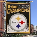 Pittsburgh Steelers Super Bowl XLIII Champions Banner