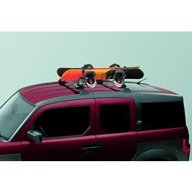 Honda Element Snowboard Attachment – For Roof Rack Crossbars – fits model years 2003 2004 2005 2006 2007 and 2008 thumbnail
