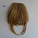X&Y ANGEL- Girl's One Piece Hair Extensions Fashion Front Fringe Bangs/fringes Clip In On (#4/6 (dark brown))